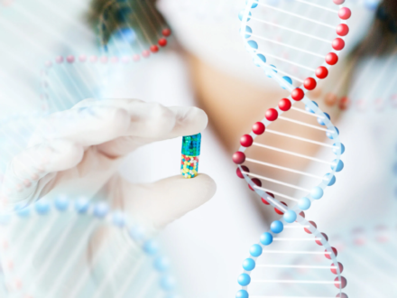 science-chemistry-biology-medicine-people-concept-close-up-young-female-scientist-doctor-showing-pill-laboratory-dna-molecule-structure-scaled