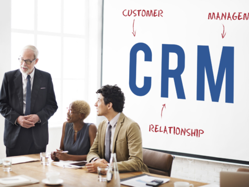 Illustration of CRM strategy integration in business marketing and customer engagement processes